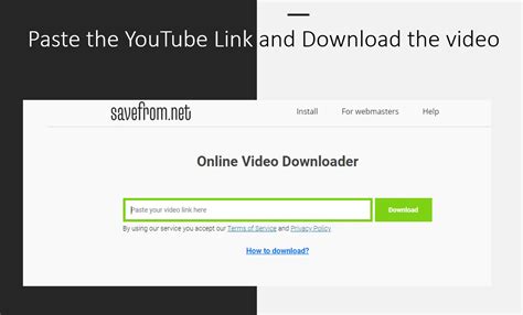 With the SaveFrom.Net Online Video Downloader, effortlessly capture your favorite videos and music from the web without the need for extra software. Experience the convenience of online video downloading without any added complications. Whether it's videos, TV shows, or sports highlights, SaveFrom makes it easy. 